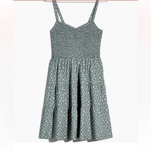 Madewell Tucker Tie Strap Minidress